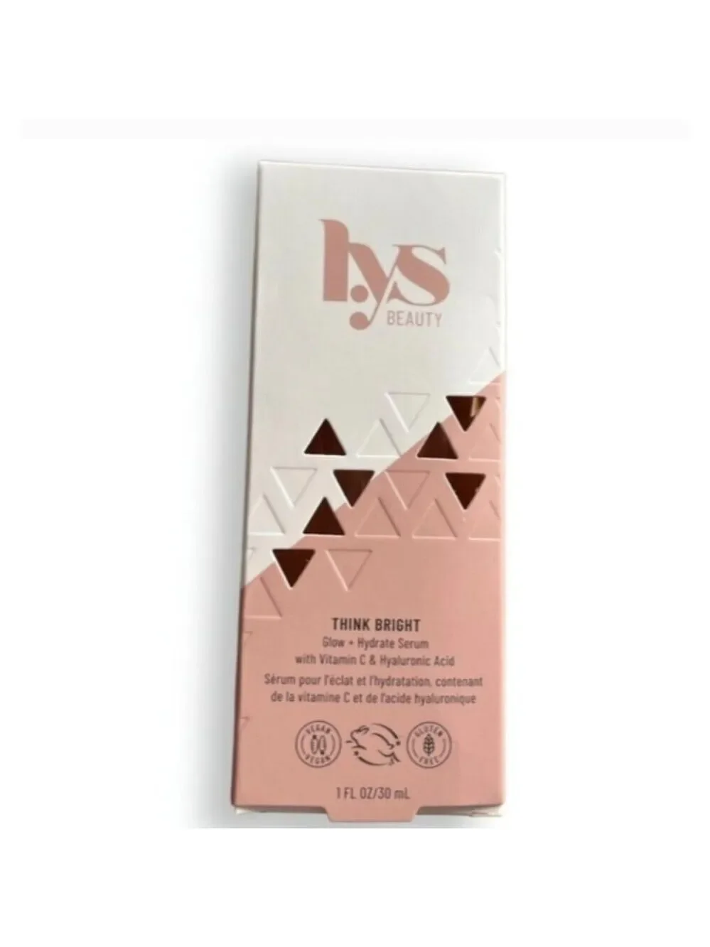 LYS beauty Think Bright Glow + Hydrate Serum with Vitamin C & Hyaluronic Acid